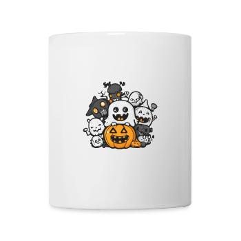 Figurines de fête d’Halloween Bébé - Mug blanc - blanc - Devant