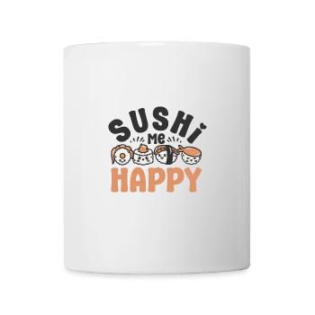 Japanese Food Lover Sushi Me Happy Sushi - Tasse - Weiß - Vorne