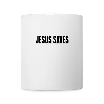 JÉSUS SAVE - Mug blanc - blanc - Devant