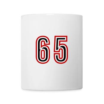 65 Number Years Leotard - Mug - white - Front