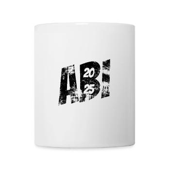 Abi 2025 - Abitur - Spruch - Tasse - Weiß - Vorne
