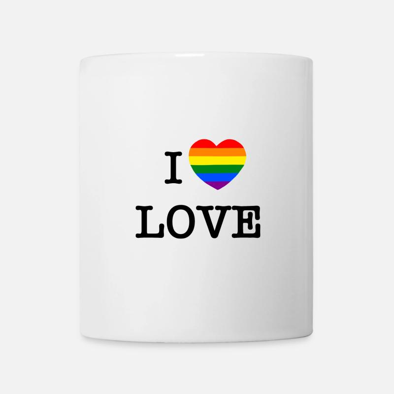 I love love - Mug - white