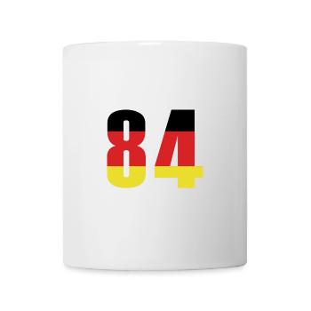 84 Number Germany Jersey - Mug - white - Front