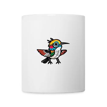 Kolibri Vogel Halloween Tier - Tasse - Weiß - Vorne