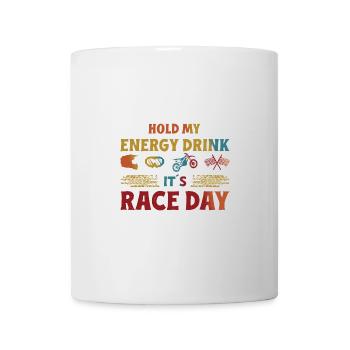 Dirt Biker Riding It´s Race Day Dirt Bike - Tasse - Weiß - Vorne