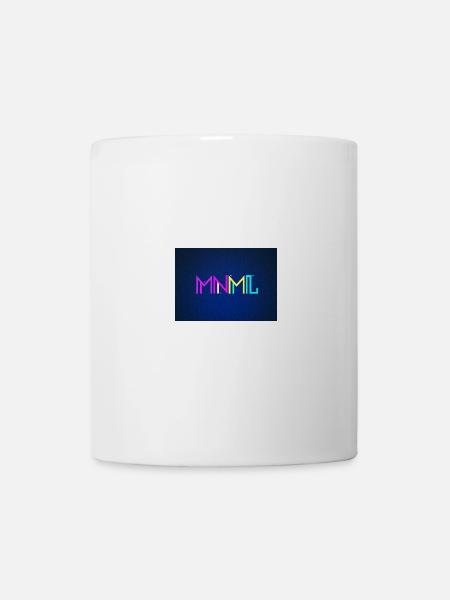 Minimal Type (Colorful) Typographie - Handy Cover - Tasse - Weiß