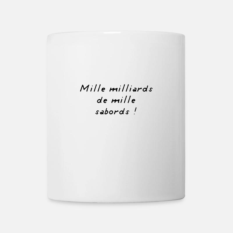 Mille Milliards de Mille Sabords ! BD - Mug blanc - blanc