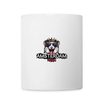 Amsterdam 2024 Party Hamster - Mug - white - Front