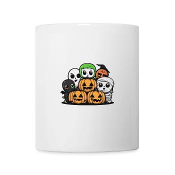 Halloween Party Trick Or Treat Kawaii - Tasse - Weiß - Vorne