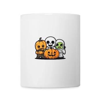 Fête d’Halloween Trick Or Treat Citrouille - Mug blanc - blanc - Devant