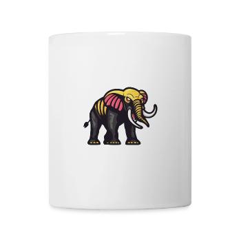 Mammoth Halloween Animal - Mug - white - Front