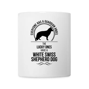 WHITE SWISS SHEPHERD DOG Guardian Angel Wilsigns - Tasse - Weiß - Vorne