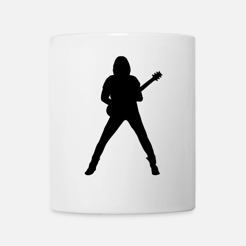 Gitarrist - Tasse - Weiß