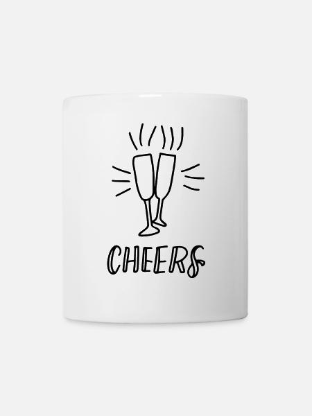 Cheers! - Tasse - Weiß