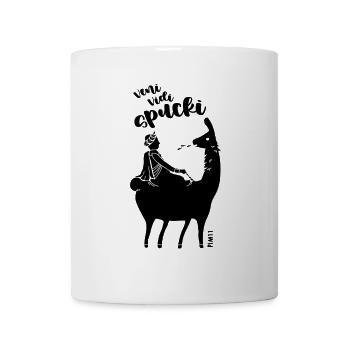 Lama - Tasse - Weiß - Vorne