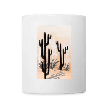 Kaktus 3 - Tasse - Weiß - Vorne