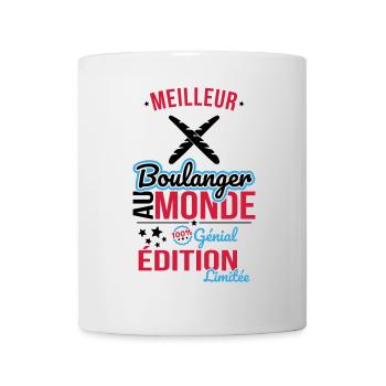 Best Baker in the World - 100% Awesome - Mug - white - Front