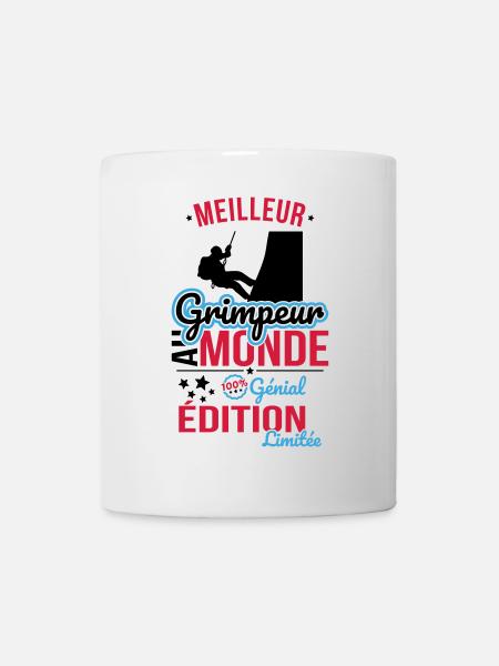 Best Climber in the World - 100% Awesome - Mug - white