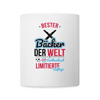 Best Baker in the World - 100% Authentic - Mug - white - Front