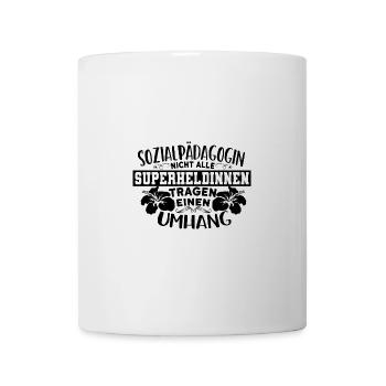 Sozialpädagogin Geschenkideen - Tasse - Weiß - Vorne
