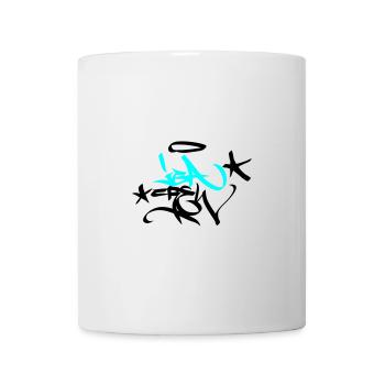 Graffiti Tag JGA Crew Angel 02 2C - Tasse - Weiß - Vorne