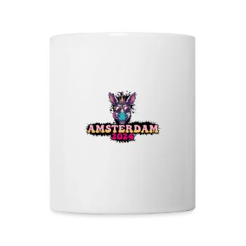 Amsterdam 2024 Âne de fête - Mug blanc - blanc - Devant