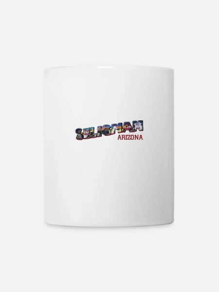 City of Seligman in Arizona, US Road 66 - Mug - white