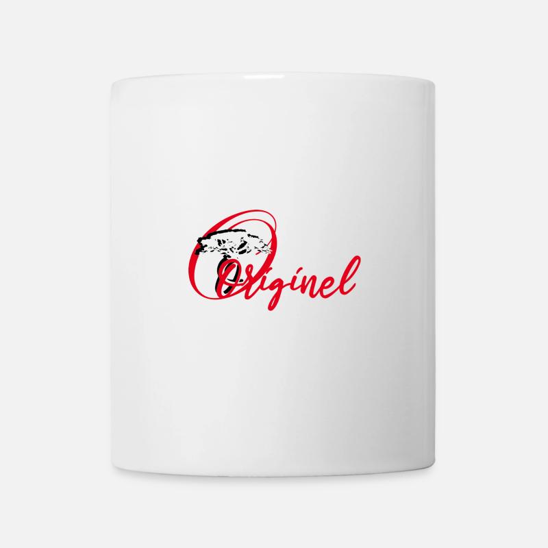 ORIGINEL EDITION version rouge - Mug blanc - blanc