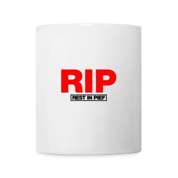 REPOS À PIEF (R.I.P.) - Mug blanc - blanc - Devant