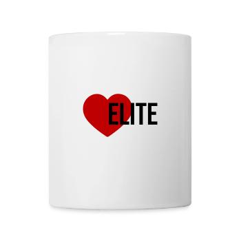 Elite Herz - Tasse - Weiß - Vorne