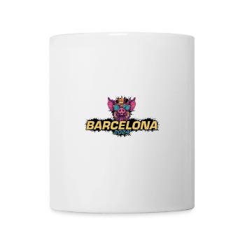 Barcelone 2024 Cochon de fête - Mug blanc - blanc - Devant