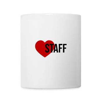 Staff Heart - Mug - white - Front
