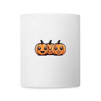 Pumpkin Halloween Cute Kawaii - Mug - white - Front
