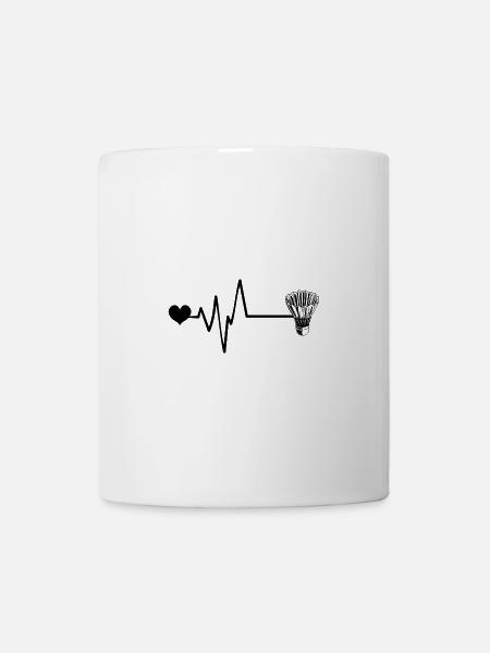 Badminton Pulse Love Sport - Mug blanc - blanc
