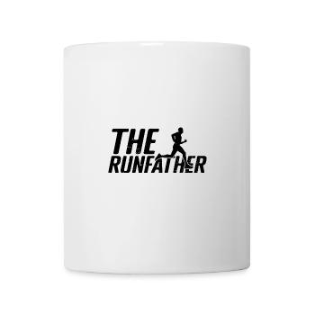 Running The Runfather Marathon Runner Gift - Tasse - Weiß - Vorne