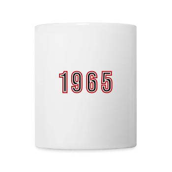 1965 Year Number - Mug - white - Front