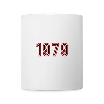 1979 Numéro de l’année - Mug blanc - blanc - Devant