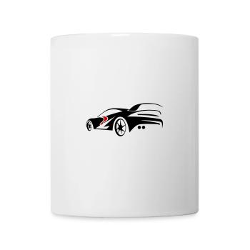 Car Sports Car Turbo - Mug - white - Front