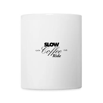 Balade autour du café - Mug blanc - blanc - Devant