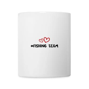 Fishing Team Heart - Mug - white - Front