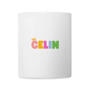 Celin ! Personnalisable - Mug blanc - blanc - Devant