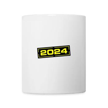 Anniversaire de l’année 2024 - Mug blanc - blanc - Devant
