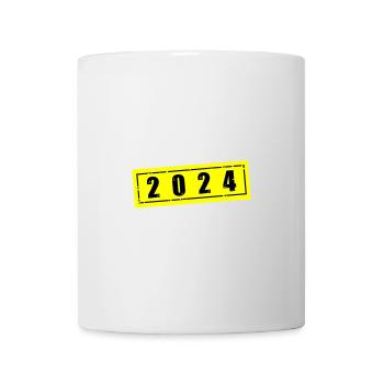 Année 2024 - Mug blanc - blanc - Devant