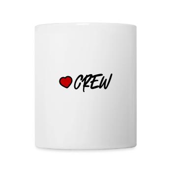 Crew Herz - Tasse - Weiß - Vorne
