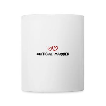 Married Wedding Heart - Mug - white - Front