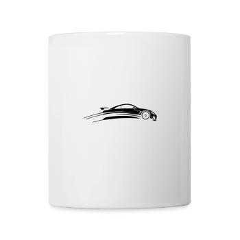 Car Tuning Sports Car Icon - Mug - white - Front