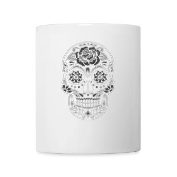 La Catrina skull - Mug - white - Front