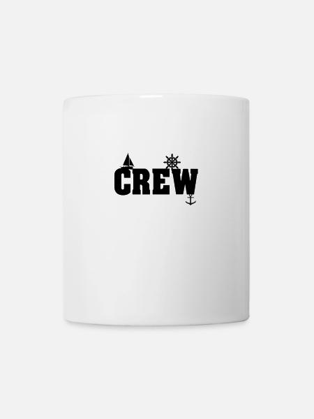 Bateau, équipage, équipage de bateau, cadeau, idée cadeau - Mug blanc - blanc