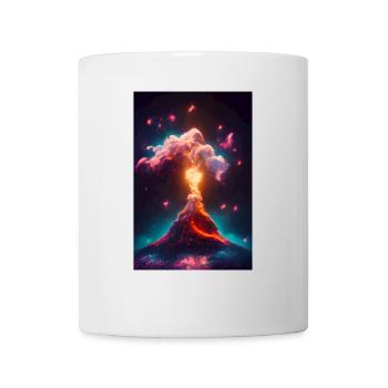 Erupting Nebula Volcano - Mug - white - Front