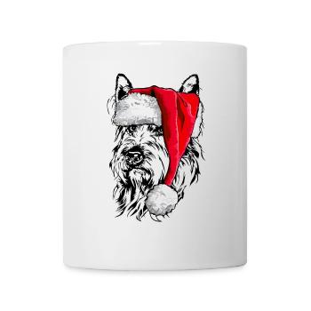Santa BERGER PICARD Weihnachten Hunde Wilsigns - Tasse - Weiß - Vorne